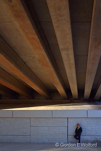 Under The Overpass_43923.jpg - Photographed at Goliad, Texas, USA.